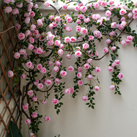 Guirlandes de roses artificielles en soie Xin Han Rong, style Monet, durables, pour arrangements floraux et murs de fleurs décoratifs