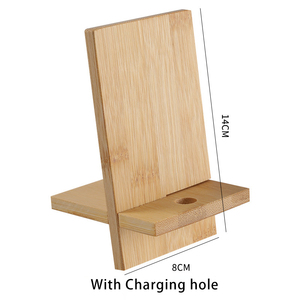 Biểu Tượng Tùy Chỉnh Điện Thoại Di Động Tre Sạc <span class=keywords><strong>Dock</strong></span> Đứng Trạm Tre Đứng Cho Điện Thoại Phổ Tre Điện Thoại Đứng Chủ - Product Image 2