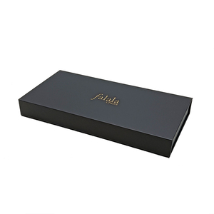 Caja de Regalo de Lujo Personalizada, Negra, Grande, con Cierre Magnético, para Juegos de Ajedrez, con Inserto de Espuma - Product Image 4