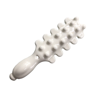 Bâton de massage Gua Sha multifonctionnel en céramique blanche pour le corps, outil de raclage <span class=keywords><strong>personnalisé</strong></span> pour huiles essentielles - Product Image 2
