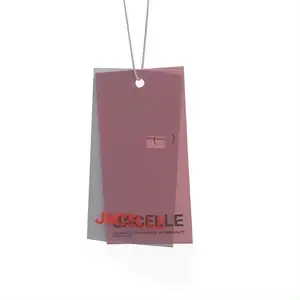 Individuelles umweltfreundliches Logo Swing Tags Kleidung professioneller Hersteller Kleidung Hang Tags