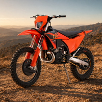 New YBS300 Motorcycle 300cc Electric Start 6-Speed Dirt Bike 52.5HP 520H Racing Chain