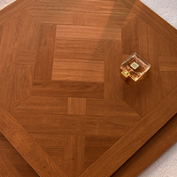 Carreaux de céramique en porcelaine 800x800 mm, aspect parquet bois, pour salon, salle à manger, balcon