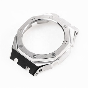Pour Farm Shock Ga2100 <span class=keywords><strong>Ga2110</strong></span> montre pièces modifiées pour changer le bracelet du boîtier accessoires de bracelet de montre en acier métallique de 3e génération - Product Image 3