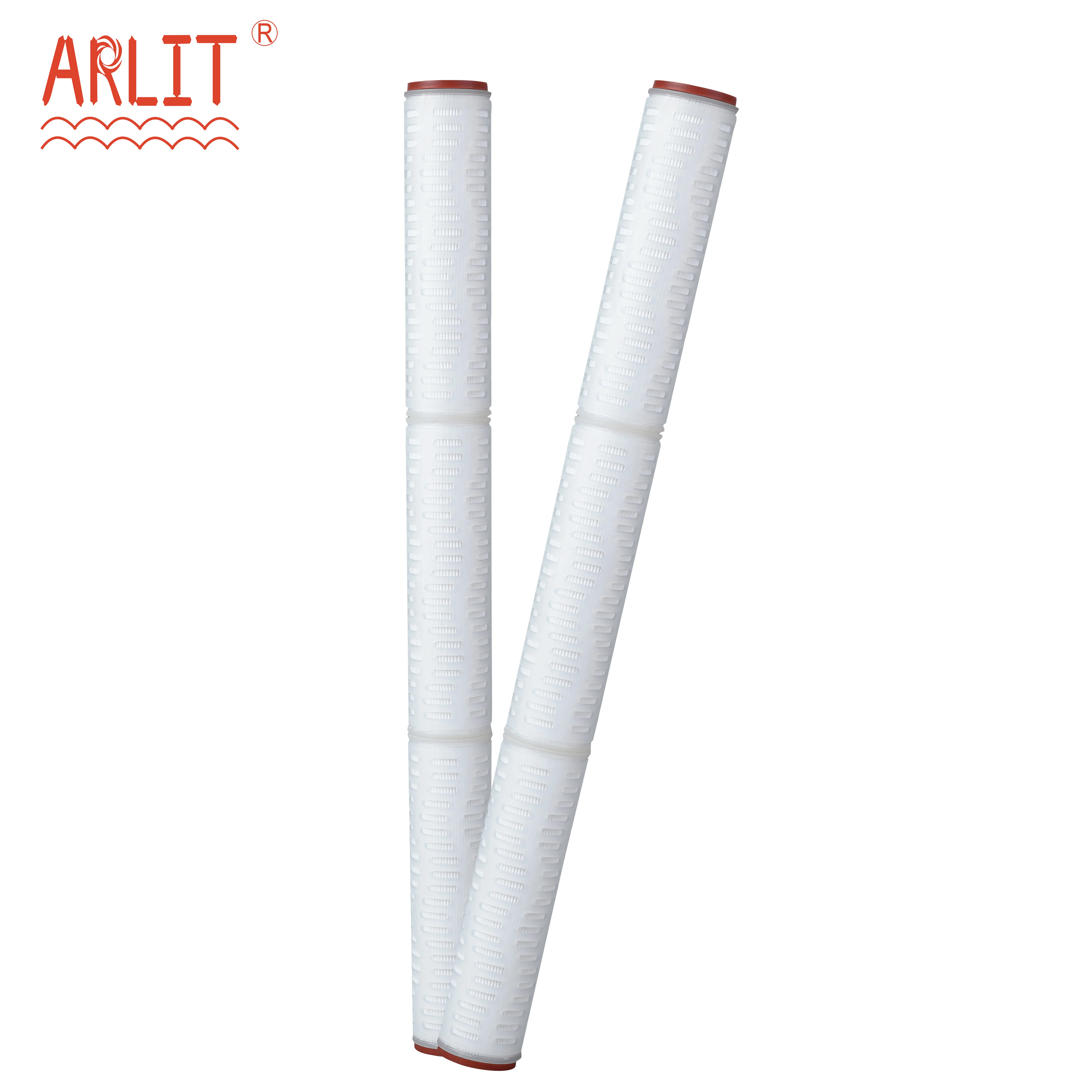 ARLIT BRAND 30 Inch 0.22 Micron Hydrophobic PTFE Membrane Pleated Filter Cartridge for Air Water Filter