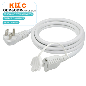 Cable de Extensión NEMA 5-15P a NEMA 5-15R Hembra con Cubierta Protectora, Cable de Alimentación OEM Personalizado - Product Image 3