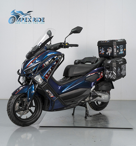 Apexride Mengshi 3 150cc ถัง10L สกู๊ตเตอร์สตรีท, ดิสก์เบรกคู่ LCD แต่งทรงก้าวร้าว150cc แก๊สสำหรับการปกครองในเมือง - Product Image 1