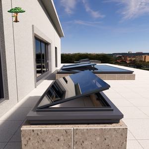 Véranda moderne en aluminium avec portes coulissantes panoramiques et toit en verre plat pour une vie intérieure-extérieure sans coupure - Product Image 3