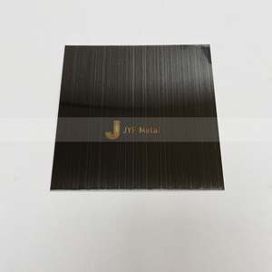 LL193 304 316 HL Black Hairline Stainless Steel <b>Sheet</b> & Plate 0.5-3mm Thick Brushed Bending Cutting - Product Image 1