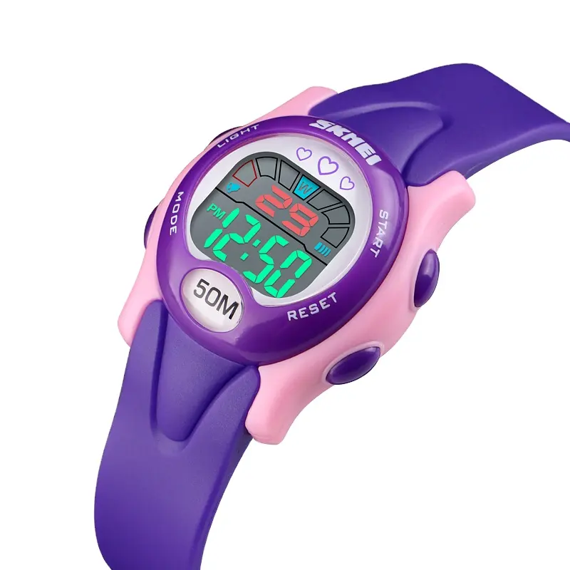 SKMEI New Fashion Brand Children Sports Watch LED Digital Watches Boy Girl Student Multi Function Relogio Infantil 1478