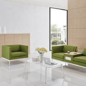 Đồ Nội Thất Phòng Khách Văn Phòng Hiện Đại Chân Kim Loại Ghế Da Ghế Sofa Sang Trọng - Product Image 6