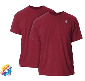 เสื้อยืดคอกลมผู้ชายไซส์ใหญ่ ผ้าเจอร์ซีย์ระบายอากาศ 100% ผ้าฝ้าย หลายสี สกรีนโลโก้ได้ตามต้องการ คอกลม ปี 2022 - Product Image 1