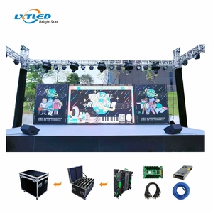 Panneau mural vidéo LED <span class=keywords><strong>BrightStar</strong></span> P3.91 avec support de treillis 500x500mm P1.9/P2.6/P3.91/P4.81 Écran de location intérieur 600CD - Product Image 1