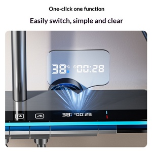 La migliore vendita di alta qualità Smart Led doccia Set Hotel bagno <span class=keywords><strong>a</strong></span> parete in alluminio <span class=keywords><strong>miscelatore</strong></span> doccia <span class=keywords><strong>rubinetto</strong></span> - Product Image 3