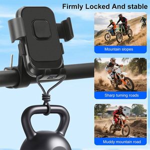 Support magnétique étanche pour vélo avec ventouse en métal, fixation automatique Quad Lock, support de téléphone portable avec verrou de sécurité - Product Image 4