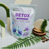 Thé énergisant naturel, thé détoxifiant pour perdre du poids, ingrédients naturels à base de plantes, thé santé avec service OEM