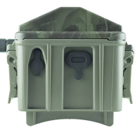 Caméra de chasse à vision nocturne 30M, étanche IP68, alimentation solaire, suivi de la faune, batterie avec carte SD