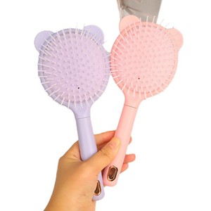 หวีนวดสีลูกกวาด พลาสติกขนาดใหญ่ ใช้งานได้กับผิวหนัง เหมาะสำหรับใช้ในบ้าน - Product Image 5