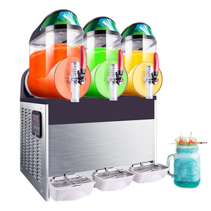 Slushy Machine Granita Commercial 12L Ice Daiquiri Slash 12 Bebidas congeladas <span class=keywords><strong>Margarita</strong></span> Smoothie Slushie Machine Portable Drink Maker - Product Image 3