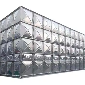 Fire water hot dipped galvanized steel water tank hot galvanized steel 50m3 1000m3 water tank
