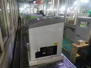 आइसक्रीम मांस बेकरी उत्पादों के लिए घुमावदार ग्लास डबल-तापमान एयर कूलिंग फ्रीजर फ्रीजर - Product Image 4