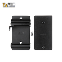 Boucles de ceinture à pince en zinc rectangle personnalisé avec logo Boucle à clip en métal pour homme Boucles de ceinture en cuir