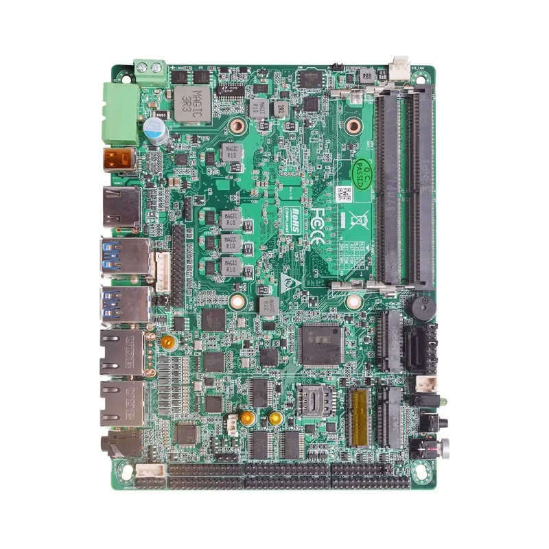 Piesia 3,5 pulgadas placa base Intel 12th Gen Alder Lake-U/-P serie CPU placa base Industrial para Control Industrial