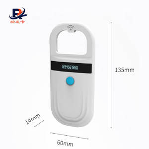 Rf Implant Microchip Pet Animal Chip Reader Rfid Scanner para animales Microchip Glass Tag - Product Image 2
