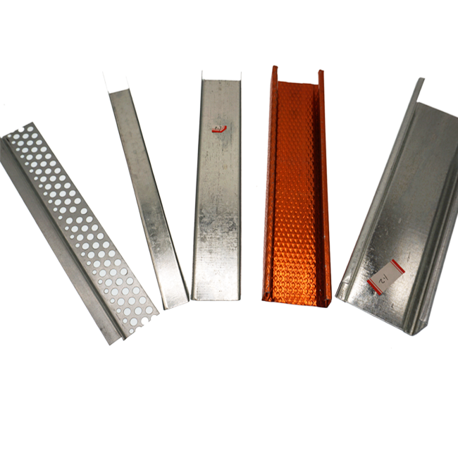High Quality Modern Design Galvanized Light Steel Frame Drywall Profile Metal C Stud and Track of Steel Profile