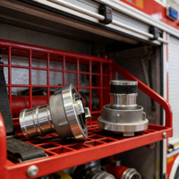 Raccord rapide pour tuyau d'incendie de style allemand DN50, interface de raccordement de tuyau STORZ-FE-400, personnalisable, bonne qualité