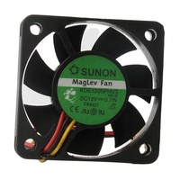 SUNON 24V 48V DC12V 0,7 W EC AC 50x50x15MM 5015 5cm Levitación magnética Escape de flujo axial ultrasilencioso KDE1205PHV3(MS) Ventilador de refrigeración