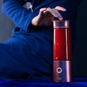 <span class=keywords><strong>Prix</strong></span> d'usine 7.4V 400ml Rechargeable Bouteille Mélangeur Mini Mélangeur À Main Smoothie Maker USB Mélangeur Portable Mélangeur Tasse - Product Image 6