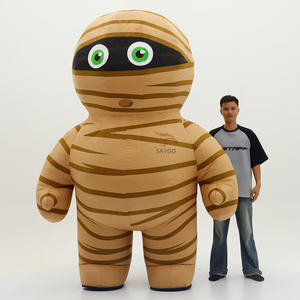 <span class=keywords><strong>Disfraces</strong></span> de Mascota de Halloween, disfraz de momia terrible para adultos, Cosplay de 2m/2,6 m, alquiler de ropa de momia de Egipto - Product Image 1