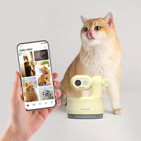 Système de caméra CCTV portable pour chien, étanche, interactif, avec intelligence artificielle, dispositif de suivi des animaux de compagnie connecté au téléphone mobile pour la surveillance des animaux