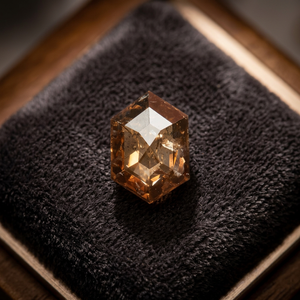 Diamants naturels hexagonaux non montés de 0,72 ct, taille Asscher, clarté VVS2, couleur Fancy Vivid, 7,20x5,10x2,30, qualité excellente/bonne, pour la fabrication de bijoux - Product Image 3