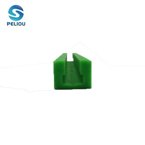 Tùy chỉnh băng tải trượt băng tải màu xanh lá cây con lăn nhựa uhmw tuyến tính chuỗi hồ sơ băng tải <span class=keywords><strong>uhmwpe</strong></span> hướng dẫn theo dõi đường sắt - Product Image 6