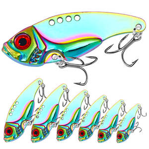 VIB069金属製釣り用ルアーVIB069 3.5g 5g 7g 10g 15g 20g 20gロングトローリング人工振動餌 - Product Image 1