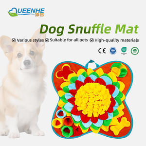 Alfombra de Olfateo Moderna con Rayas para Perros, Manta de Actividades Olfativas Resistente a Mordeduras, Alfombra Interactiva para Alimentación y Alivio del Estrés - Product Image 1