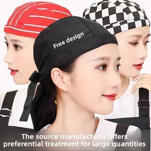 Có Thể Điều Chỉnh Ẩm Thực Nhật Bản & Nhà Hàng Phương Tây Đầu Bếp Hat Hàn Quốc-Phong Cách <span class=keywords><strong>Cap</strong></span> Twill Vải Trong Kho Phụ Kiện Cho Xuất Khẩu Ở Nước ngoài - Product Image 4