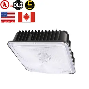 US Stock 45W 70W 100W 150W 240W Parking Garage Gas Station Lamp LED Canopy Light