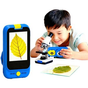 Wholesale Children's Camera ABS Toy Built-in Screen Handheld Portable Cartoon Design Children's <b>Microscope</b> Camera for Kid - Product Image 5