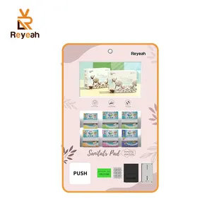 Reyeah 도매 공장 가격 판매를 위한 작은 잘 고정된 위생 자동 판매기