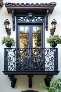 Barandillas y Protecciones para Ventanas de Hierro Forjado Personalizadas - Seguridad de Inspiración Europea - Product Image 2