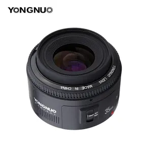 Iyi YONGNUO marka kamera lens 35mm F2 geniş açı başbakan lens YN 35mm F2.0 Canon lensi Canon DSLR için dağı 600D 70D 60D 6D