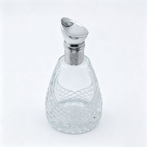 ขวดแก้วใส <span class=keywords><strong>VSOP</strong></span> ขนาด 700 มล. ปรับแต่งได้ พร้อมจุกไม้ก๊อก ตัวเลือกการสลักลายหรือติดสติ๊กเกอร์ ขวดเหล้าหรูหราสำหรับวิสกี้และบรั่นดี - Product Image 4
