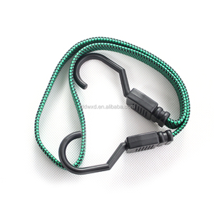 Verstelbare Lengte Superieure Latex Platte Bungee Koord Met Metalen Haak - Product Image 6