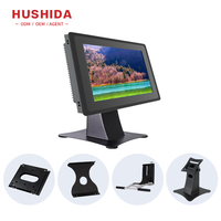 10,1 "marco estrecho luz solar legible impermeable pantalla táctil Android Panel Pc 10 pulgadas con Qr personalizado