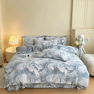 Großhandel Jacquard Luxus Bettdecke Leichte Musselin Bettdecke Decke Moderne Stepp decke Schlafzimmer Tröster Sets King Queen <span class=keywords><strong>Size</strong></span> - Product Image 1
