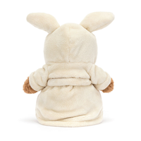Peluches JC : Ours Bartholomew en peignoir – Poupées en peluche parfaites pour un cadeau d'anniversaire – Jouets doux
