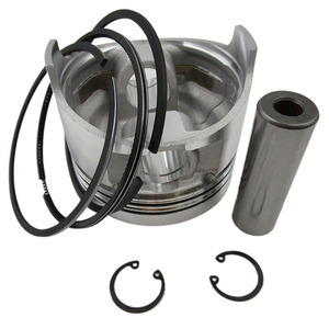 Ensemble piston moteur diesel KM195F avec bague d'usure, axe trempé et bague de retenue anti-déchirure pour pièces de génératrice et de taloche mécanique - Product Image 3